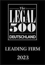 Legal 500 Deutschland: LUTZ | ABEL ist Führende Kanzlei 2022